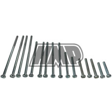 Conjunto / kit parafusos 6 mm motor FAMEL / ZUNDAPP 4 velocidades Conjunto / kit parafusos 6 mm motor FAMEL / ZUNDAPP 4 velocidades